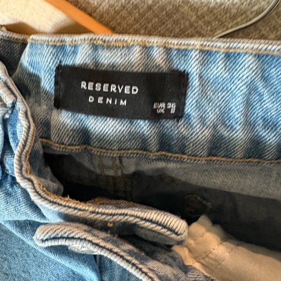 Reserved Denim Wide Leg Jeans - Picture 7 of 10